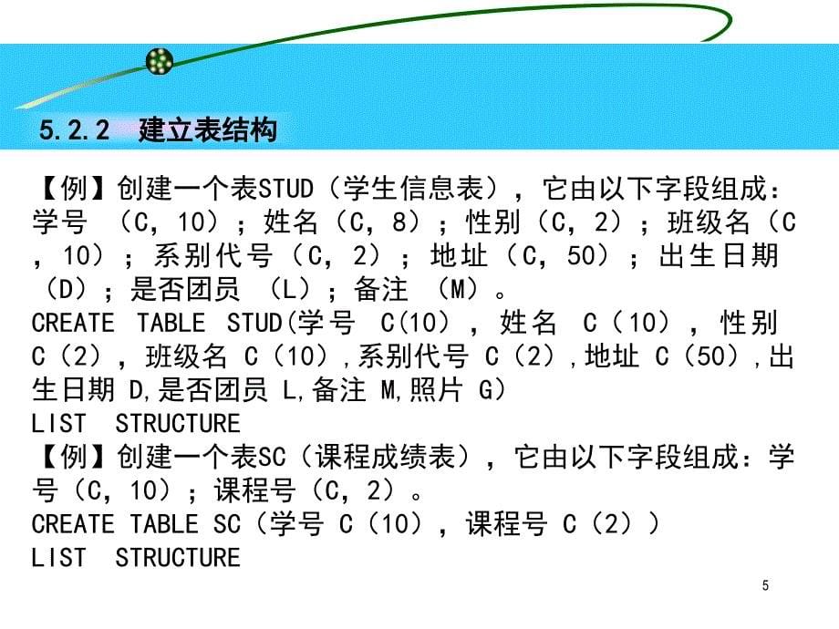 第5章 结构化查询语言SQL_第5页