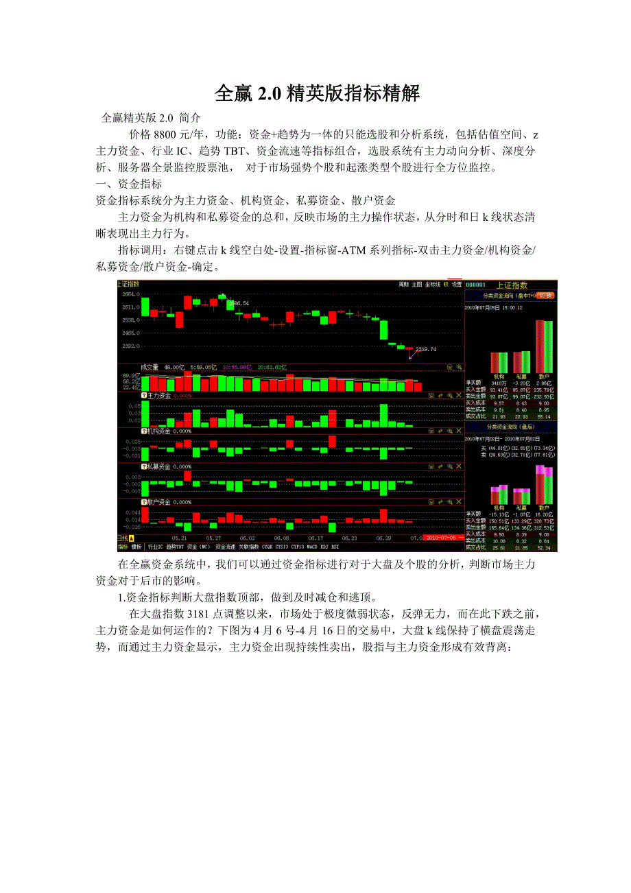 全赢2.0精英版指标精解_第1页
