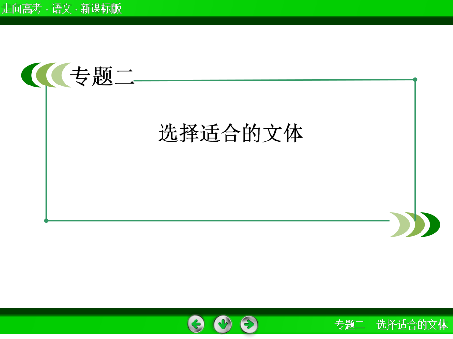 高考语文总复习《作文》指导专题二选择合适的文体ppt课件_第3页