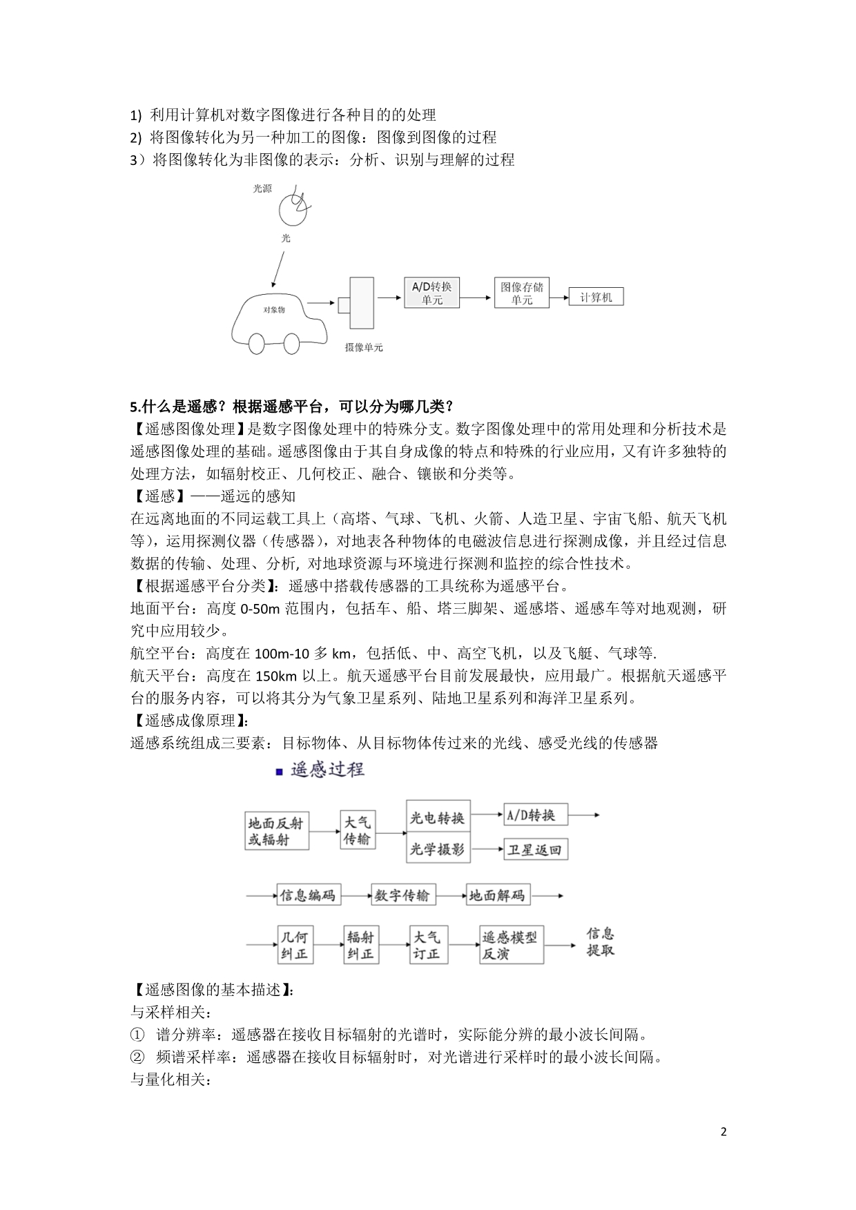 数字图像处理重点内容提要_第2页