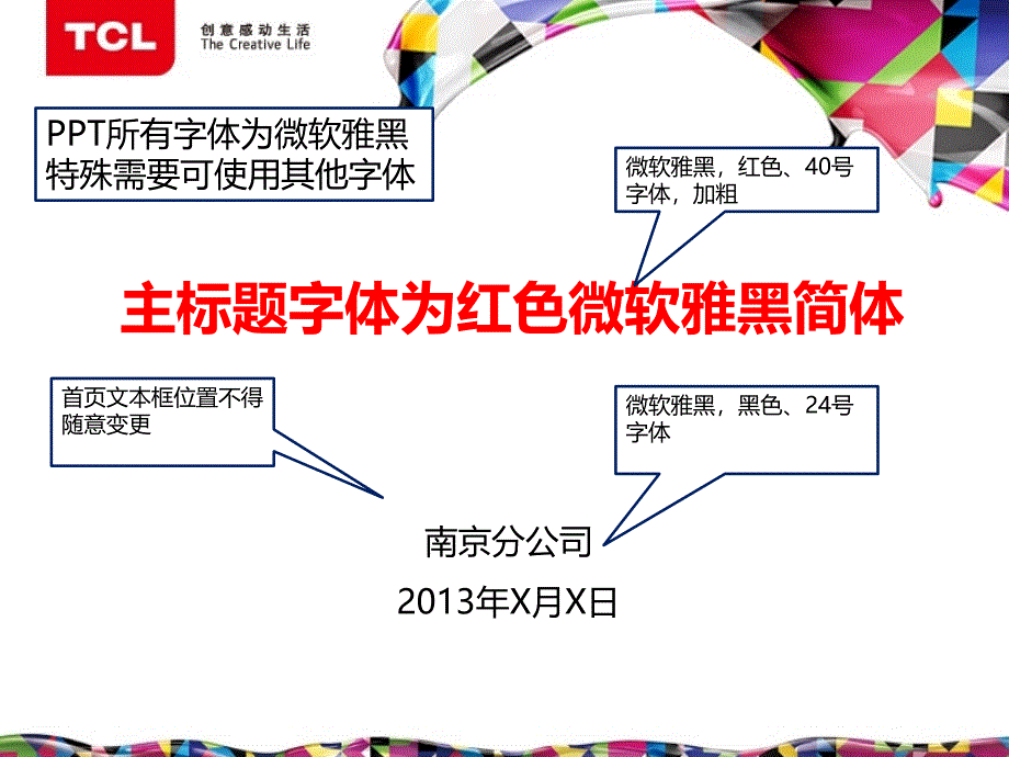 南京分公司PPT报告模板2.0版本_第1页