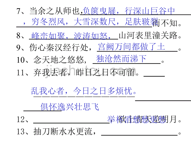 古诗文与文学常识-人教版语文八年级下册课件_第3页