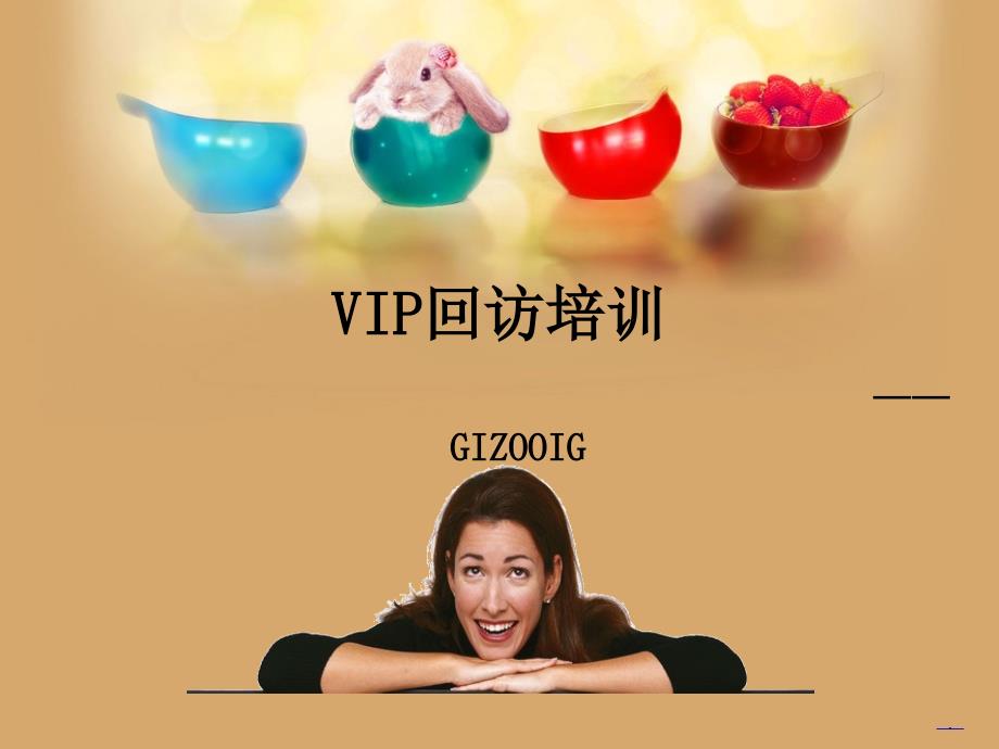 GIZOOIG顾客回访维护培训_第1页