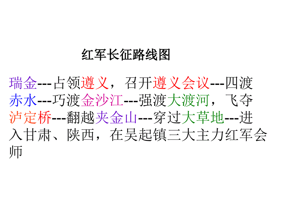 七律长征[1].ppt(完整修订版) (2)_第4页