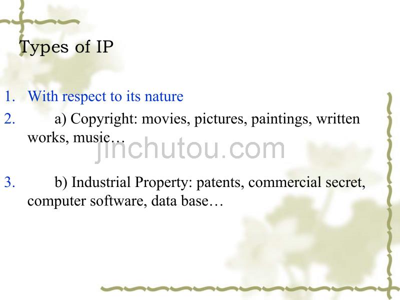 Part IIIntellectual Property 知识产权及其国际保护_第4页