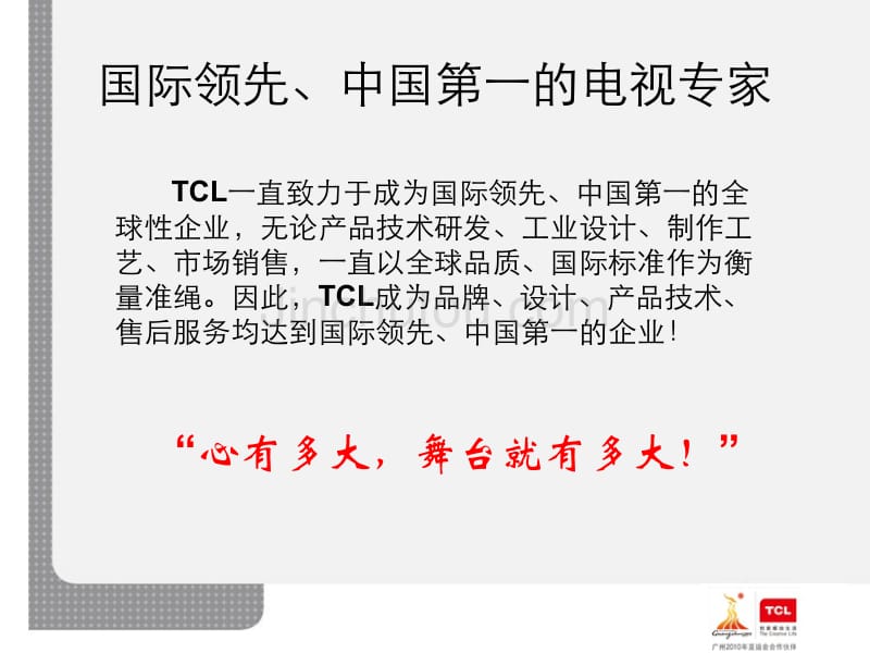 TCL-国际领先中国第一2010年7月22日培训课件_第2页