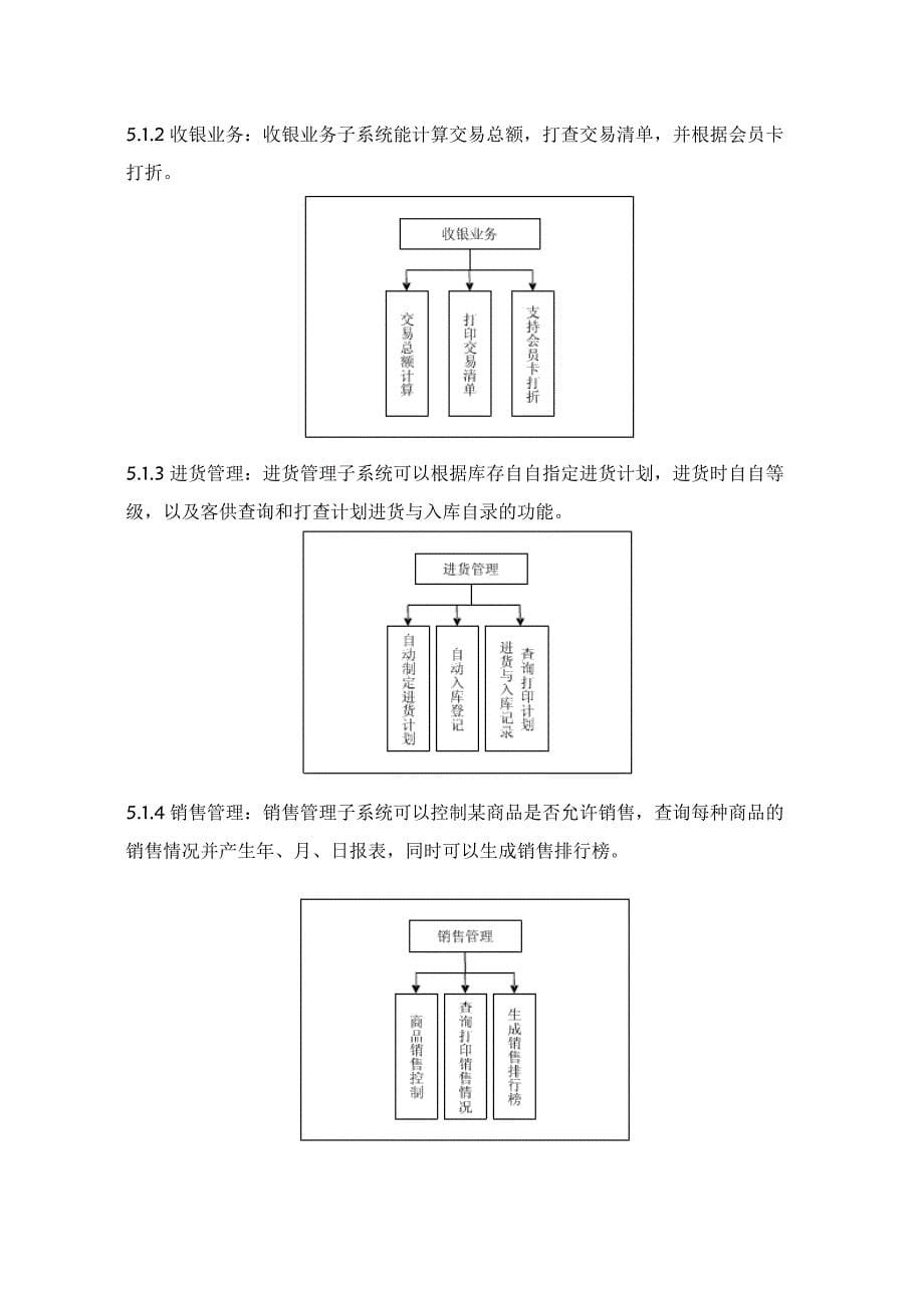 超市管理系统概要设计_第5页