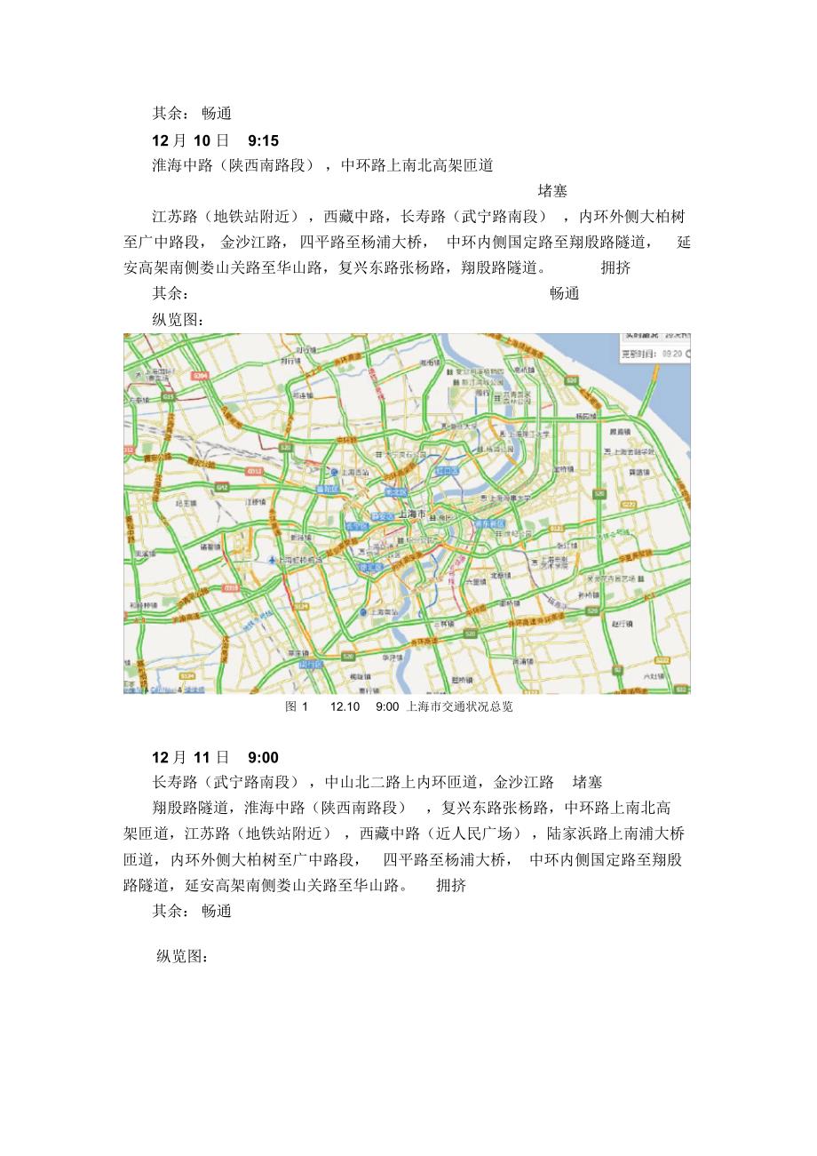 上海市拥挤路段分析_第2页