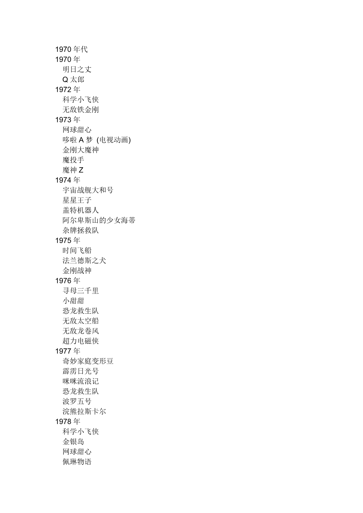 凤凰卫视播过的动画_第1页