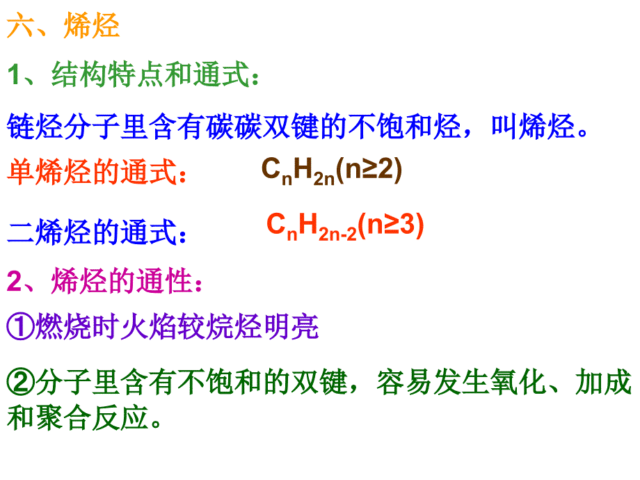 化学：5.3《乙烯 烯烃》第三课时课件(旧人教版必修2)_第2页