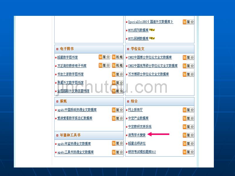 第一次作业步骤(读秀检索中文图书)_第1页