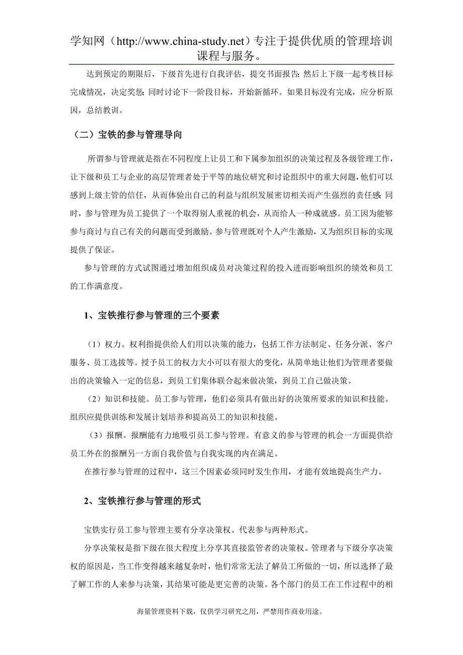 宝铁人力资源分战略及其相关措施_第5页