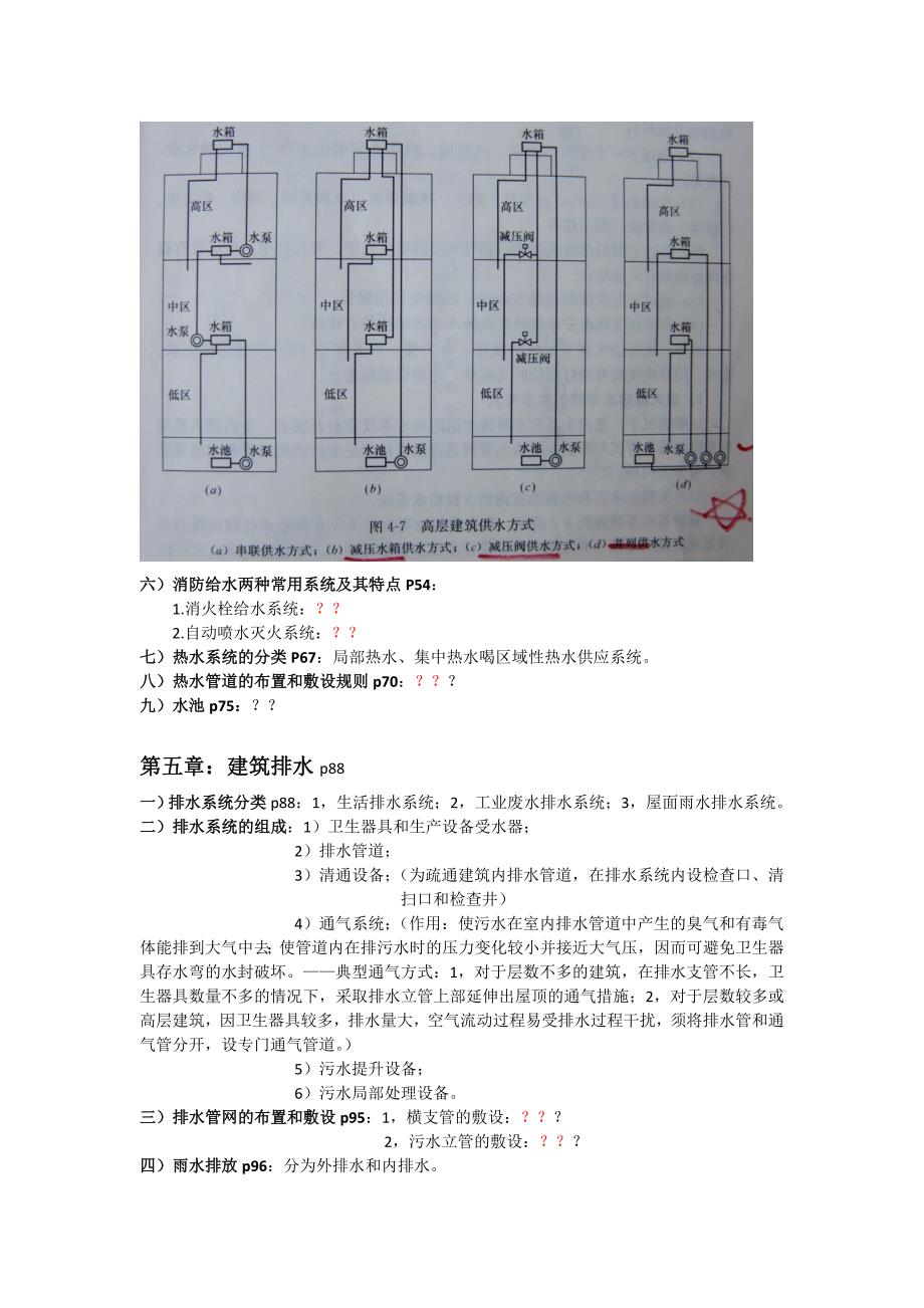 (03版)建筑设备重点复习汇总(手打汇总)_第3页