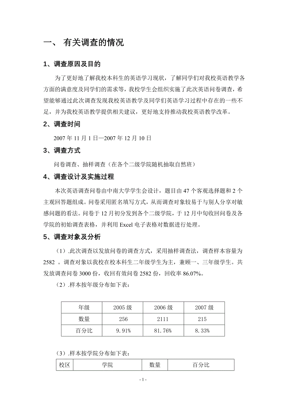 关于中南大学本科生英语学习现状的调研报告_第2页