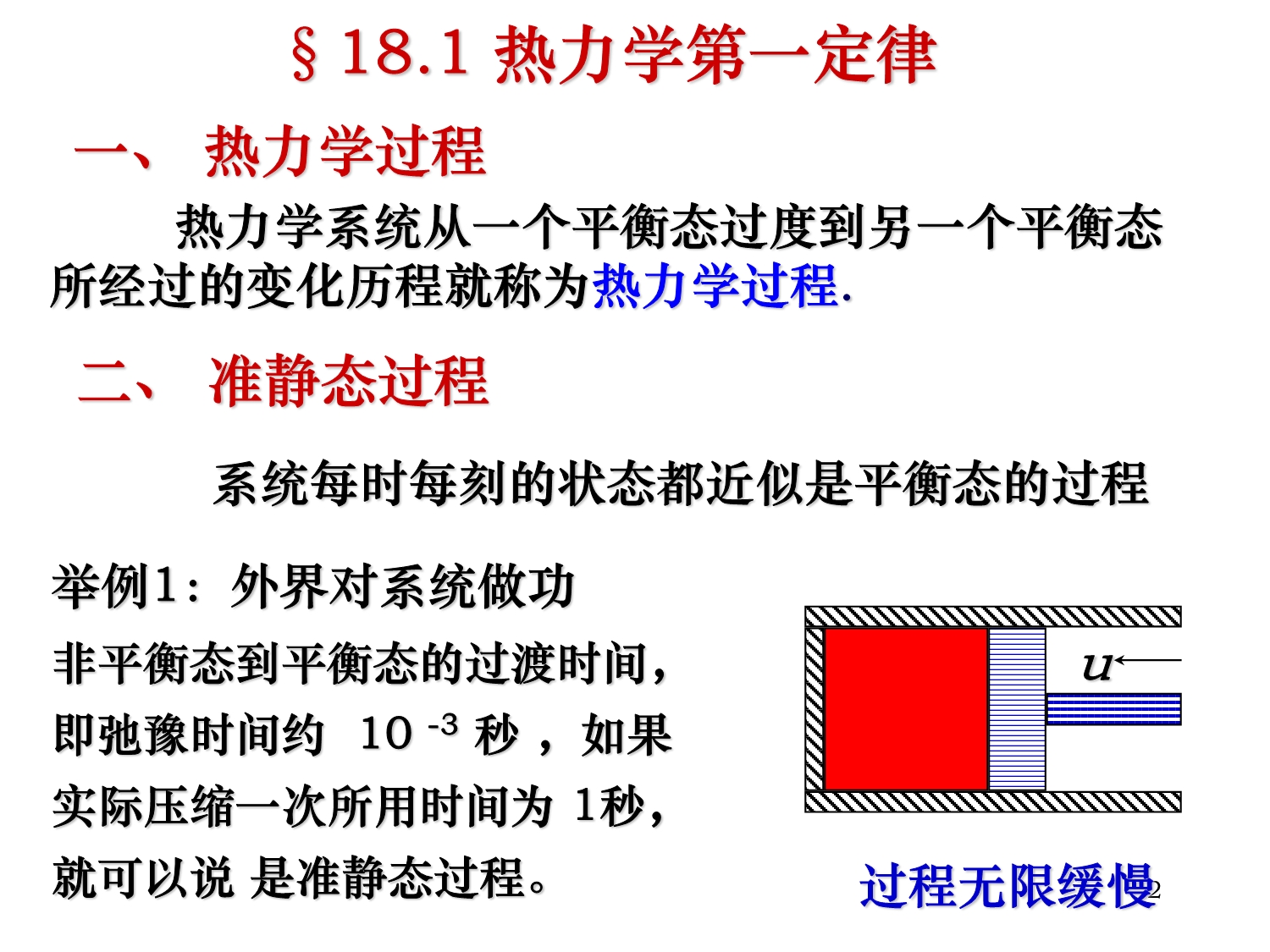 大学物理ppt热力学第一定律_第2页