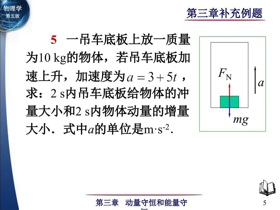 大学物理动量守恒定律和能量守恒定律练习题题_第5页