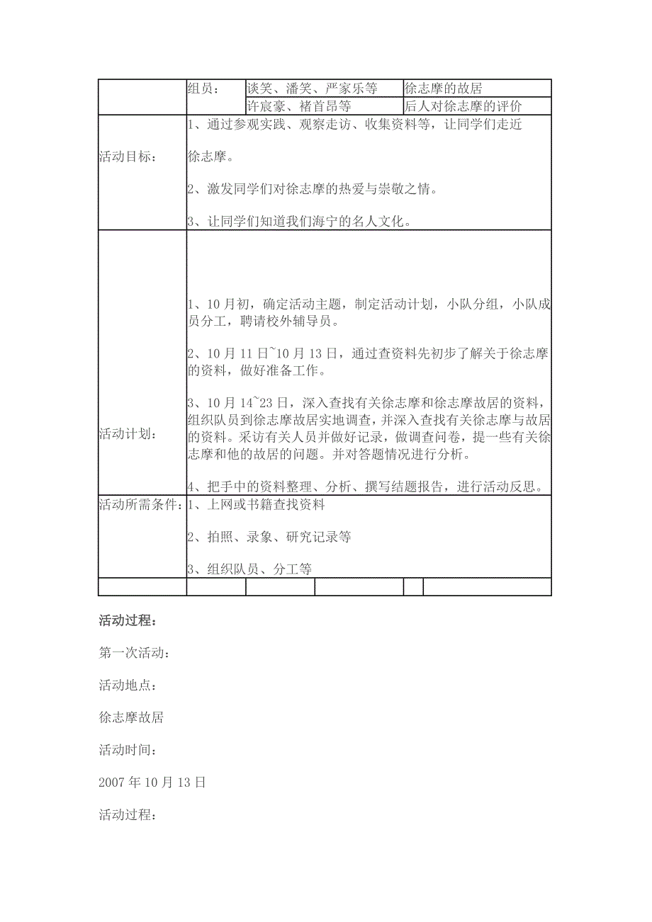 走近诗人徐志摩--调查报告_第2页