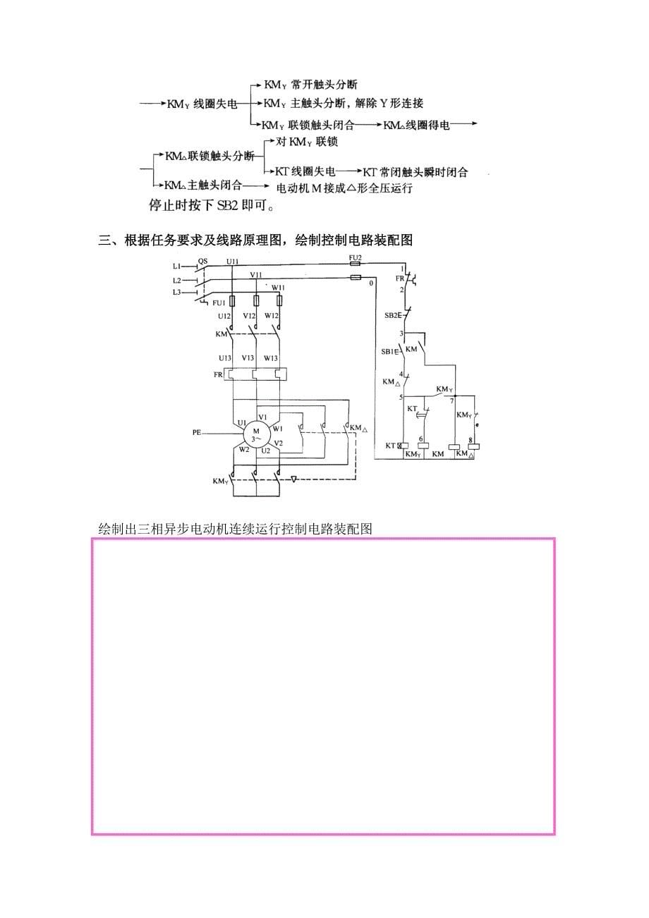 任务一3水泵电气控制线路装调_第5页