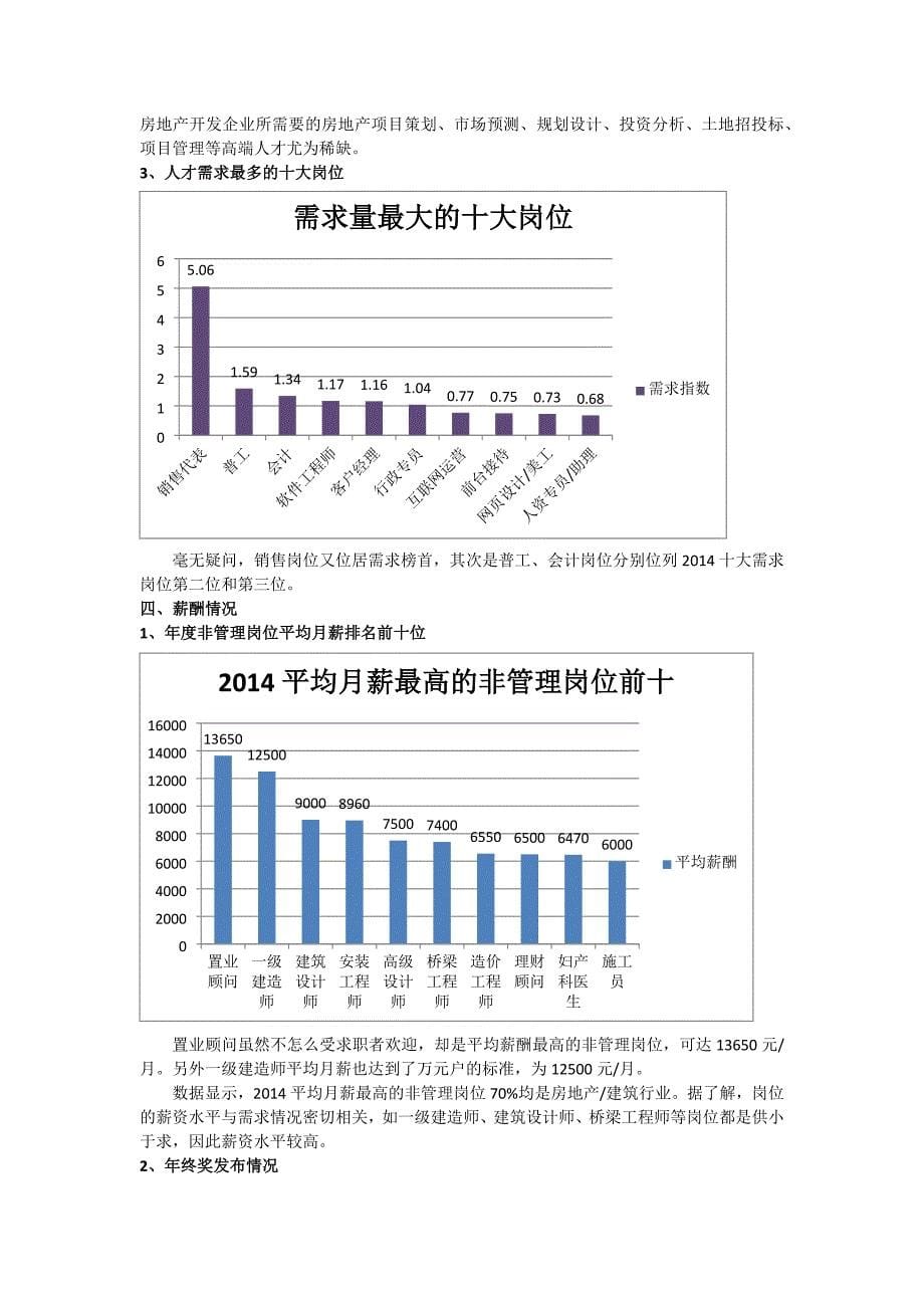 重庆2014年度企业需求及人才供需报告_第5页