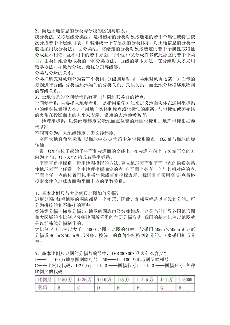 土地信息管理复习思考题_第2页