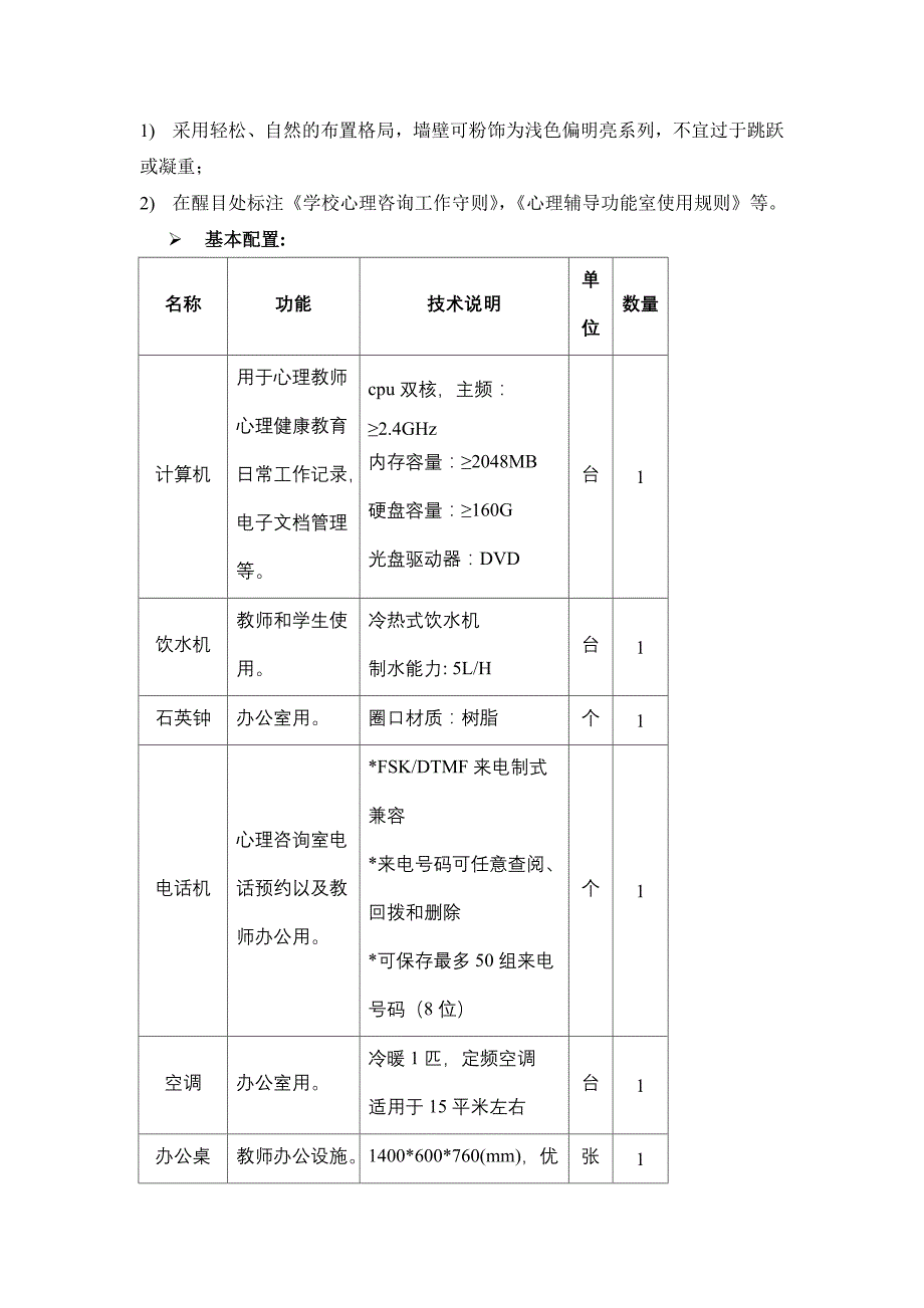 龙子心小学心理咨询室配置报表_第3页