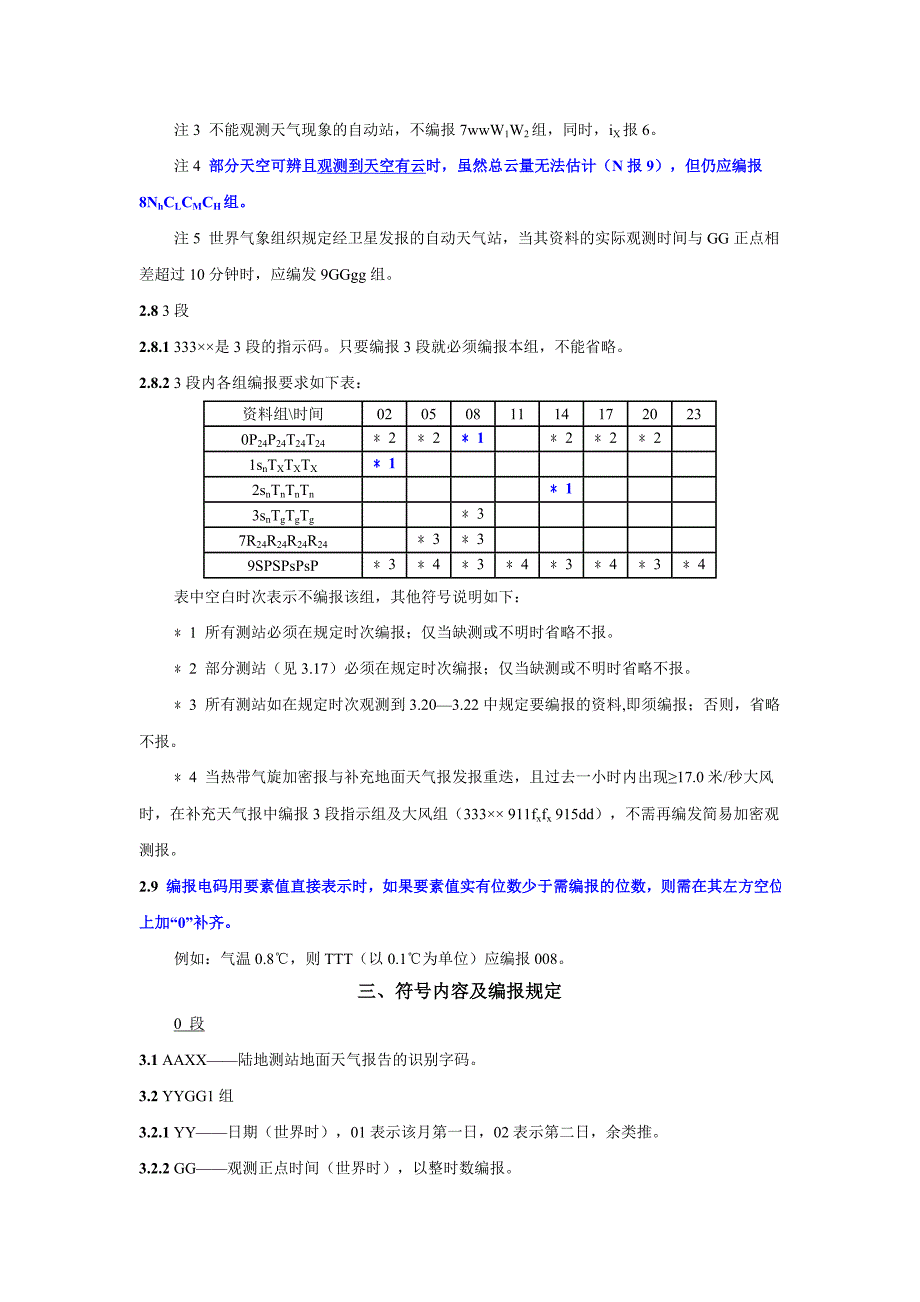 陆地测站地面天气报告电码_第4页