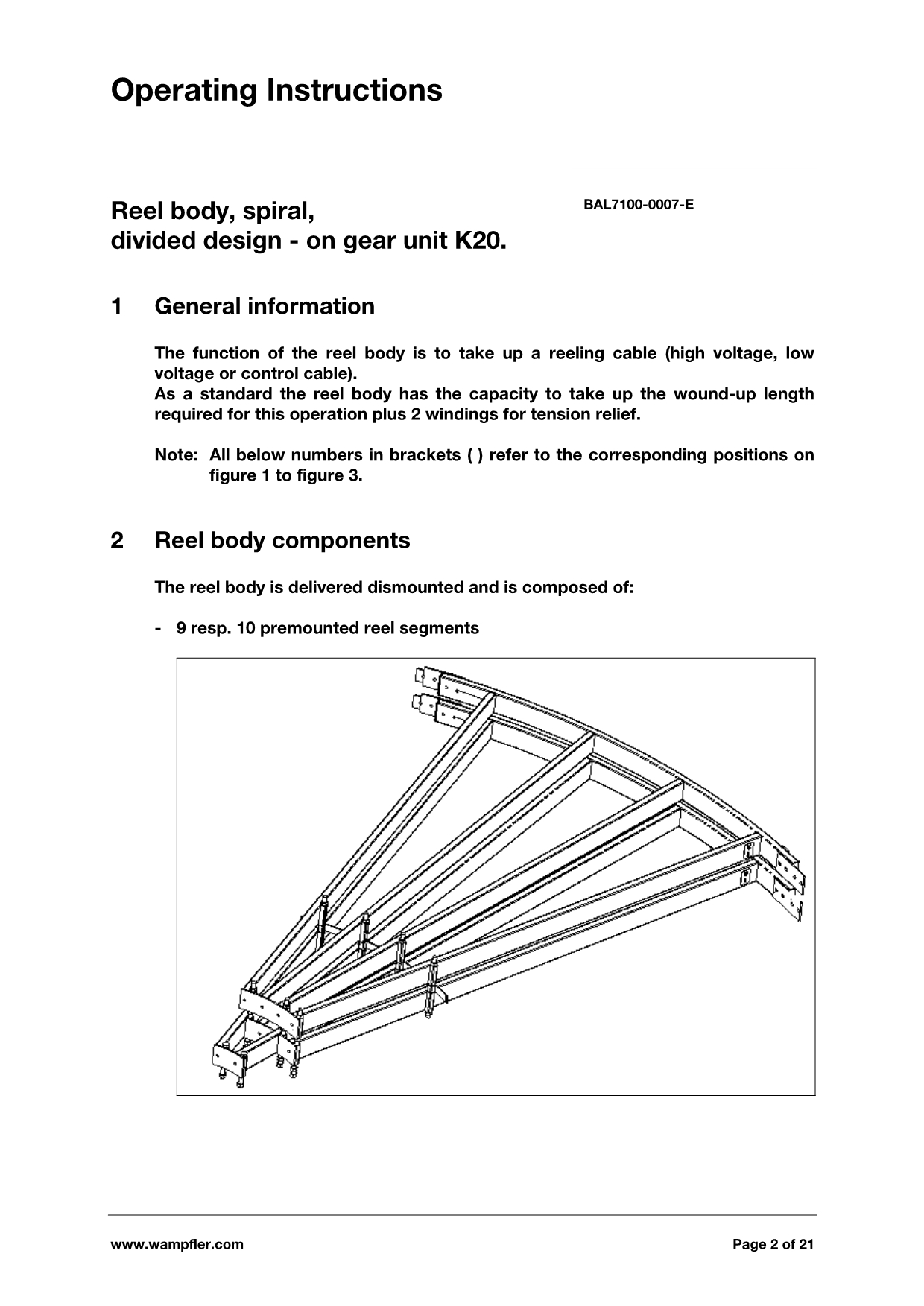 BAL7100-0007-E Drum body spiral - divided design - on gear u_第2页