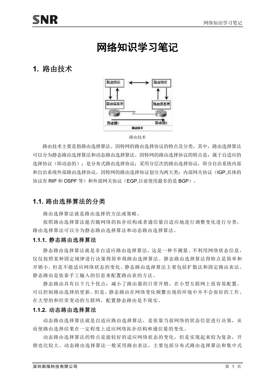 网络知识学习笔记陈建安_第1页