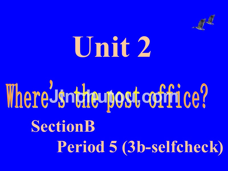 七年级英语新目标下 Unit 2(period 5)课件1_第1页