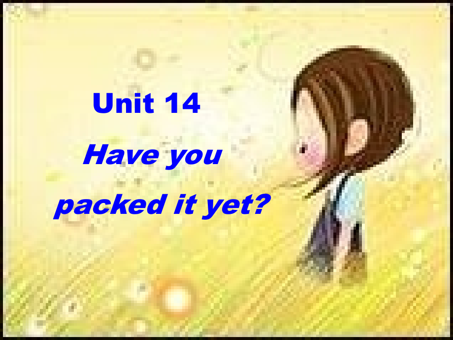 九年级英语Have_you_packed_yet课件4_第2页