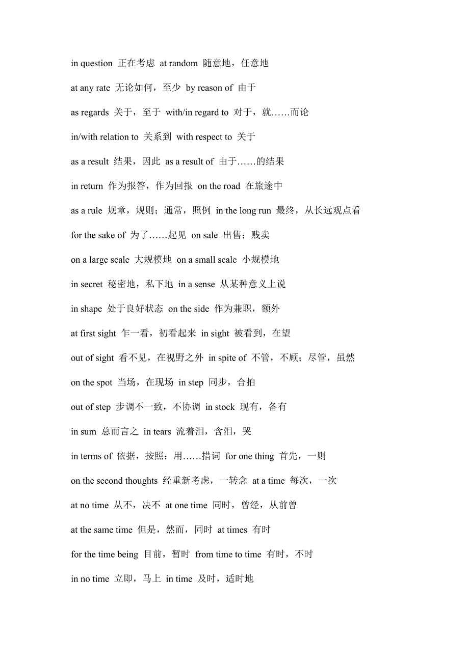 考研英语历年真题常考固定搭配【建_第4页