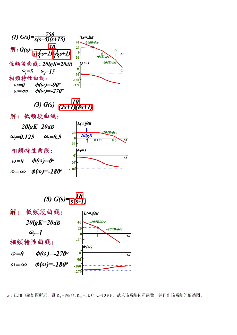 自动控制原理 黄坚 第二版 课后答案第五章_第3页