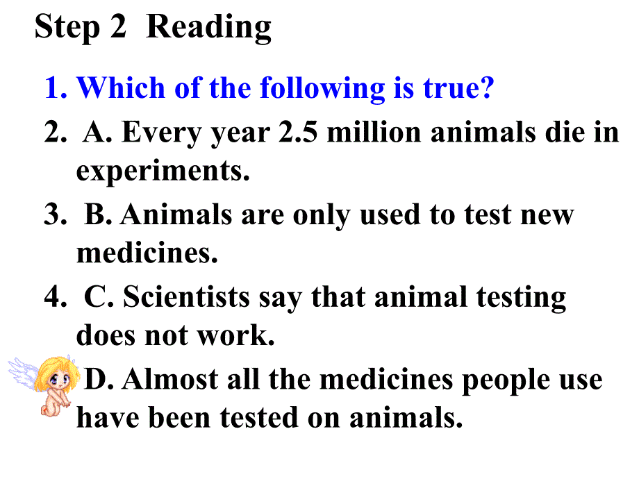 高一英语课件：Animal experiments Integrating skills_第4页