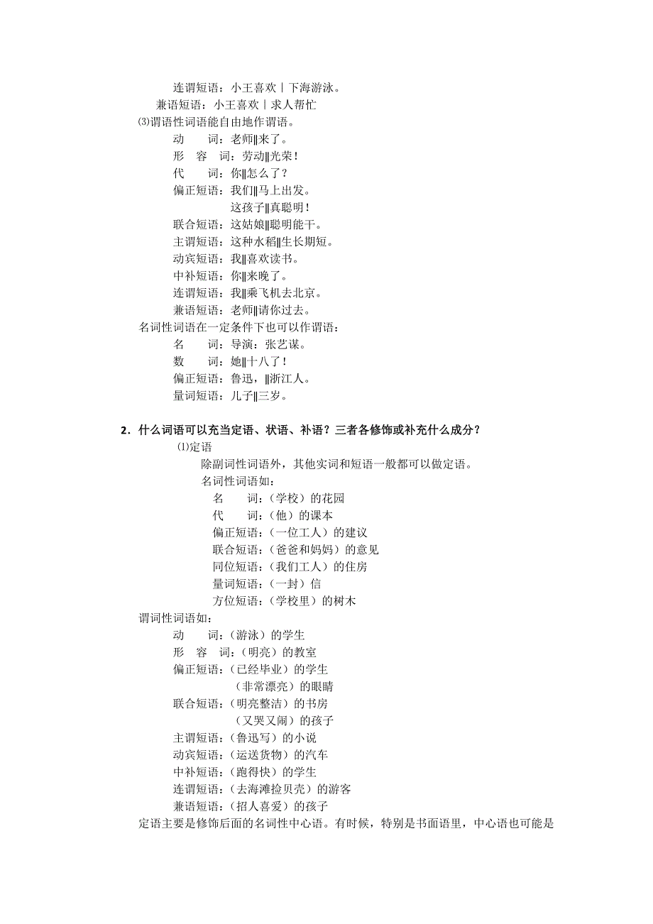 现代汉语思考和练习_第2页