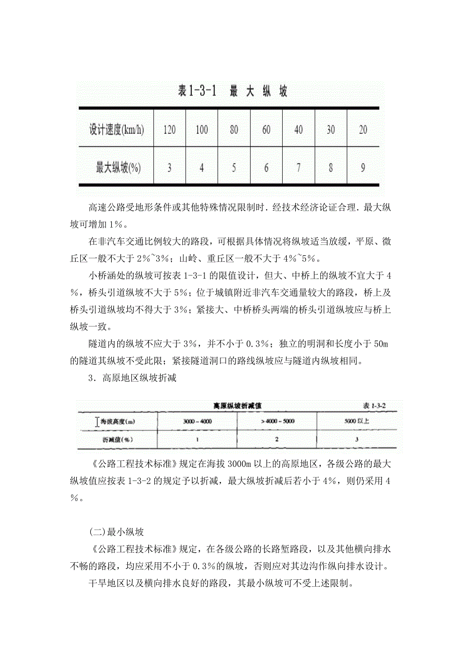 纵坡设计的一般规定与要求_第2页