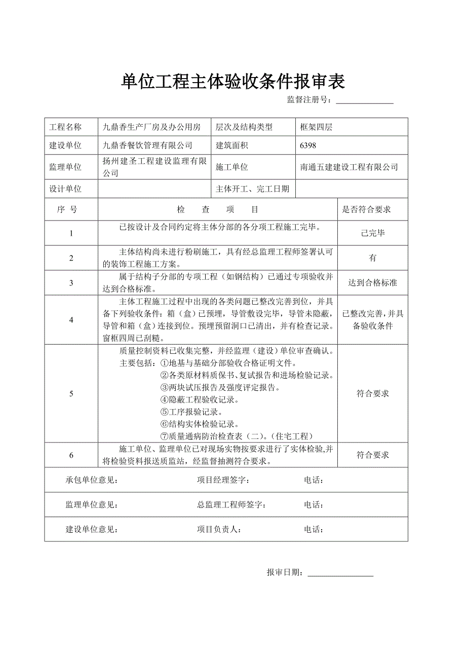 工程竣工验收参建单位报送资料一览表_第4页