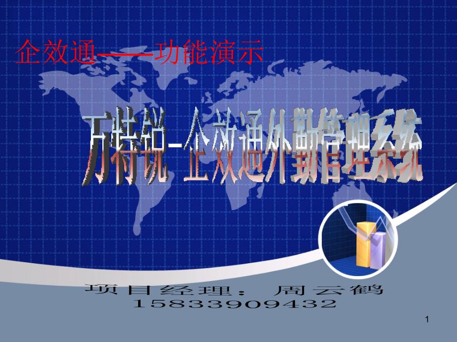 手机定位软件操作演示——企效通_第1页