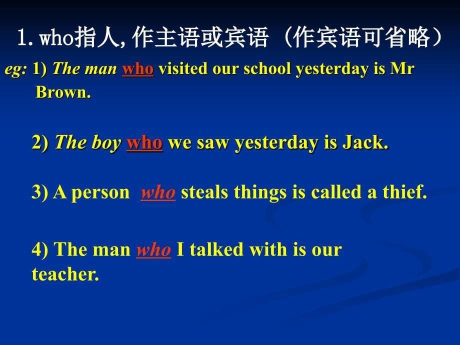 英语专题复习 定语从句 (ppt)_第5页