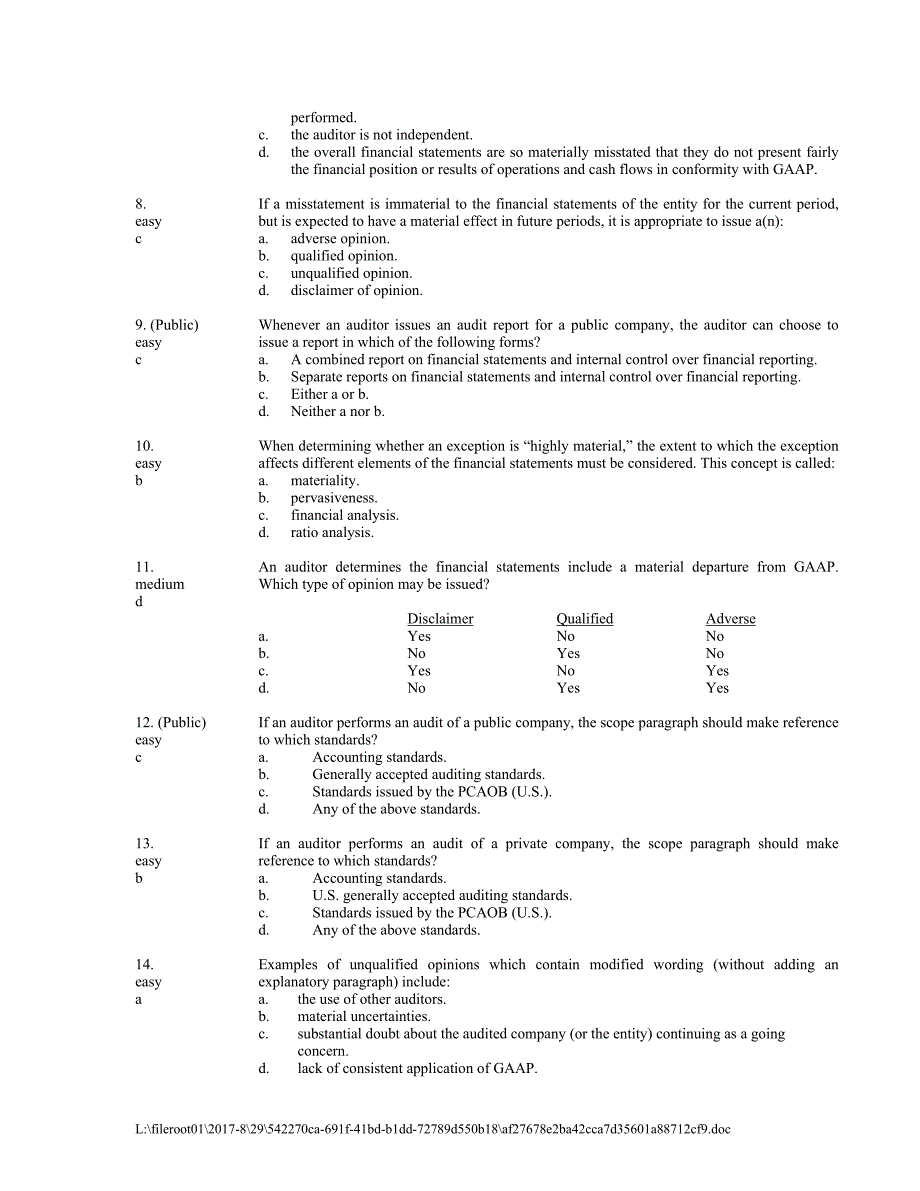 第13版)SolutionARENSAuditing13eChapter3_第2页