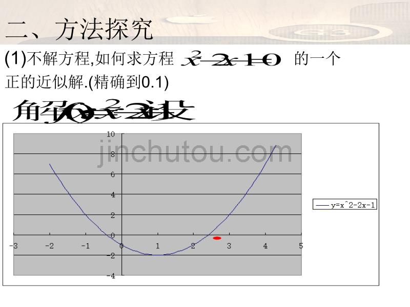 高中数学用二分法求方程的近似解课件人教版必修一_第5页