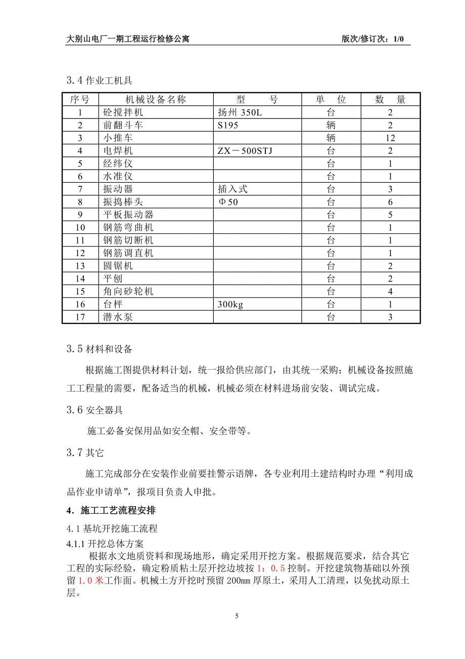 围墙、护坡、挡土墙施工方案_第5页