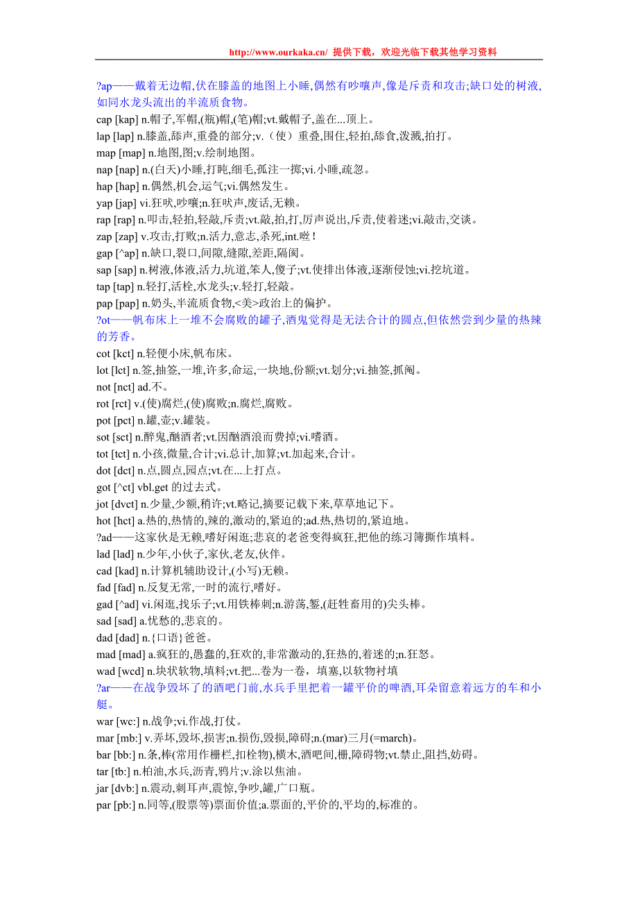 速记3000英语单词-精华版_第4页