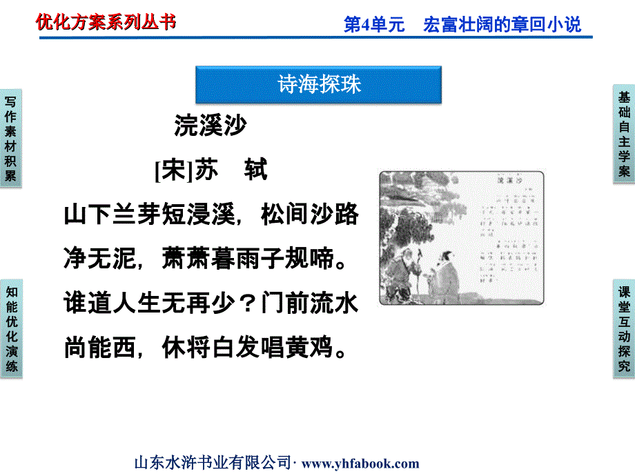 鲁人版语文选修《中国古代小说选读》 第4单元课外自读王孝廉村学识同科周蒙师暮年登上第 (_第3页