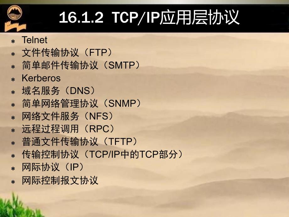 第16章TCPIP网络基础(2013年东北大学秦皇岛分校数学与统计学院崔向南版)_第4页