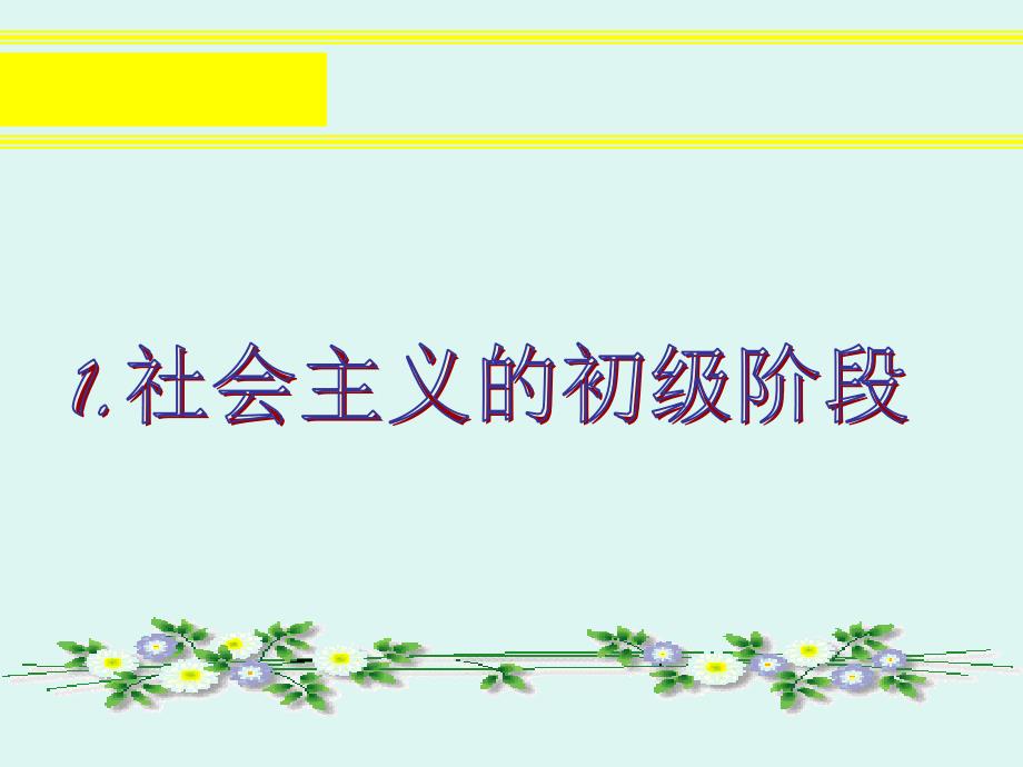 我国正处于社会主义初级阶段.上课用的课件_第4页