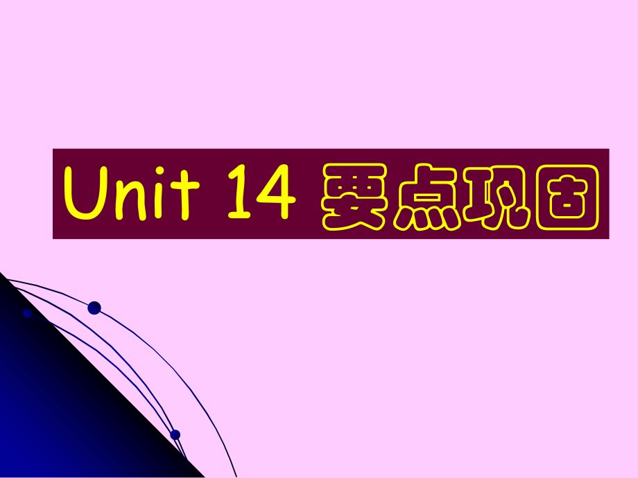 高一英语课件：unit14 langguage points_第1页