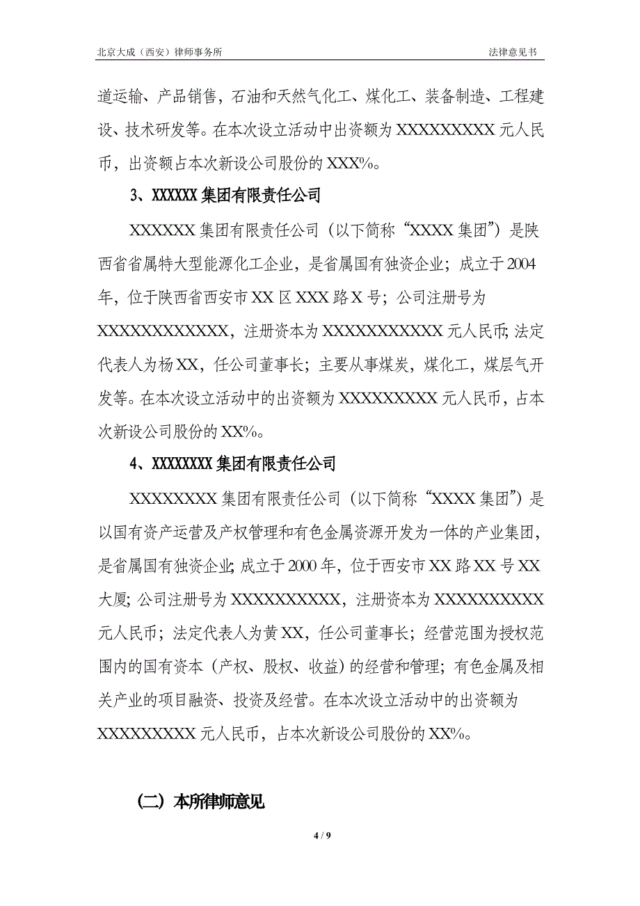 公司设立法律意见书_第4页