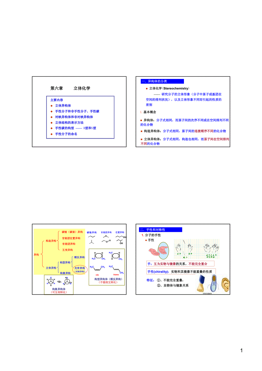 第六章 立体化学-每页4片_第1页