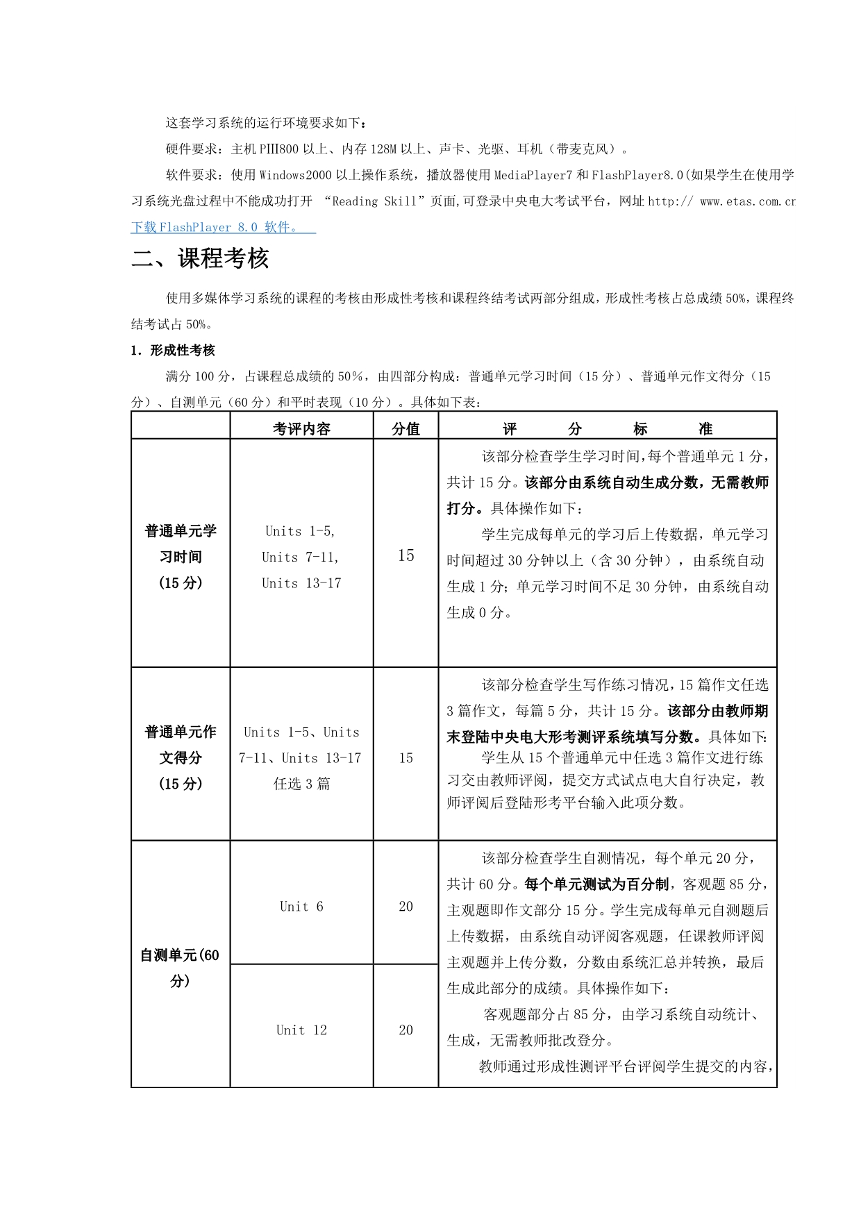 英语II(1)基于网络实施方案_第2页