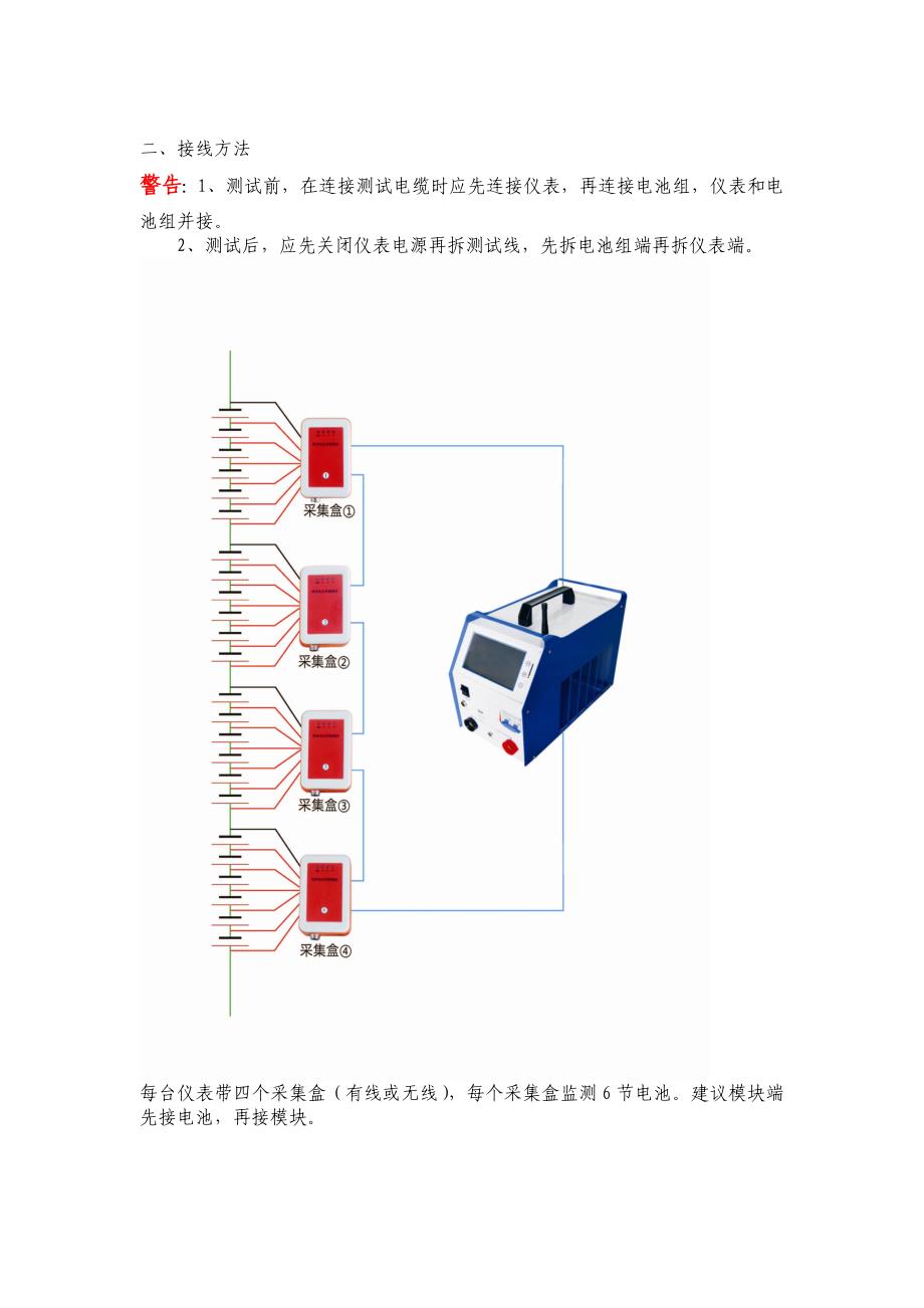 北京泰瑞恒业TR1408蓄电池放电仪使用说明书_第3页